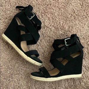 BRASH Strappy Wedges